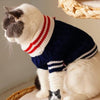 Navy Knitwear Cat Sweater